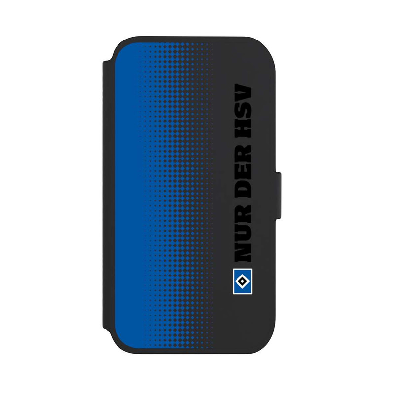iPhone 11 NIVOflip Nur der HSV - Trame losange bleue - sans fond