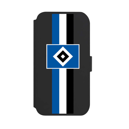 Apple iPhone 11 NIVOflip HSV Streifen - Blau-Weiß-Schwarz - ohne Hintergrund
