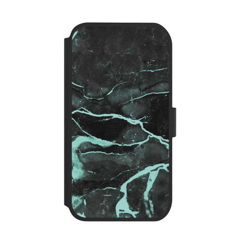 Apple iPhone 11 NIVOflip Grauer und blauer Marmor