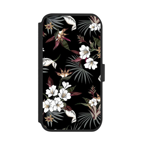 Apple iPhone 11 NIVOflip Flowers Black