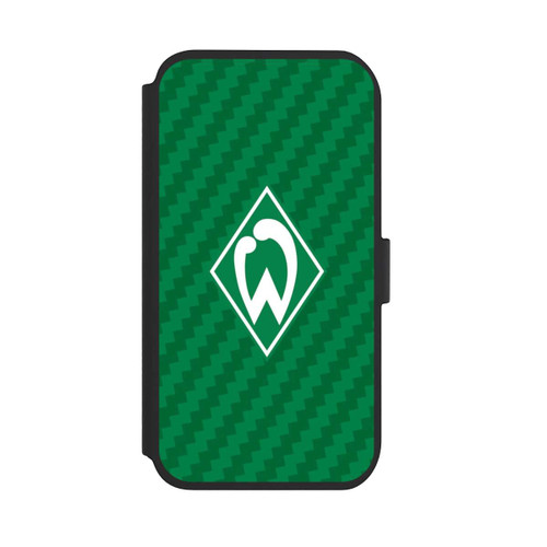 Apple iPhone 11 NIVOflip Carbonlook - Werder Bremen