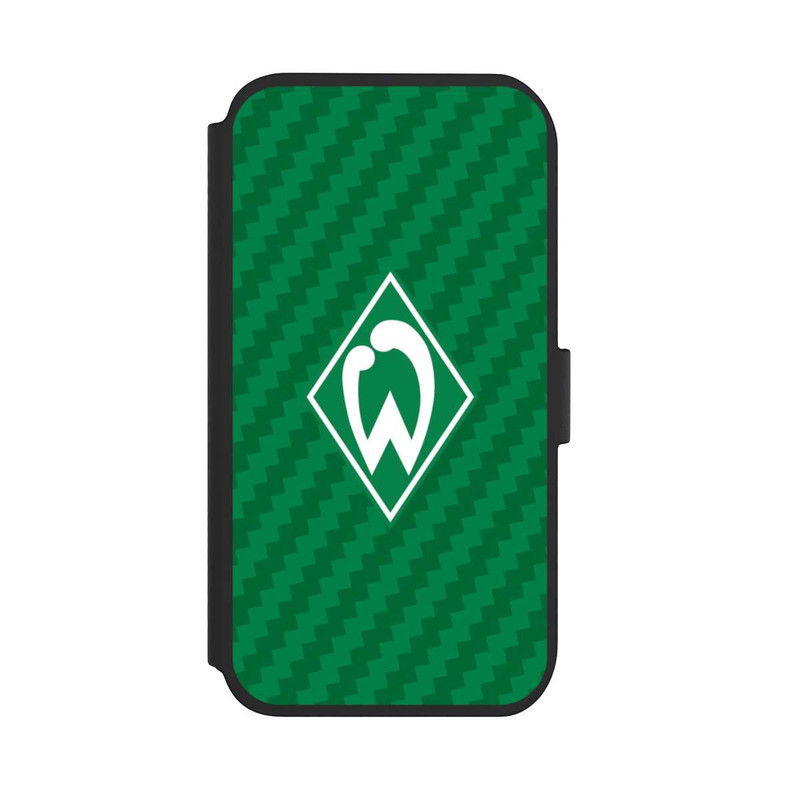 iPhone 11 NIVOflip Carbonlook - Werder Bremen