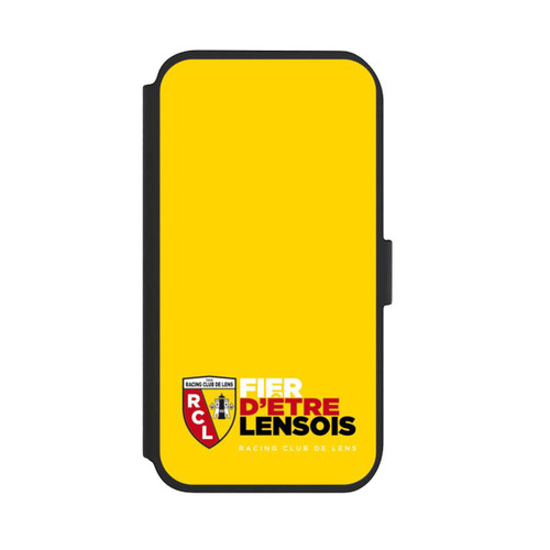 Apple iPhone 11 NIVOflip Fond Logo RCL Jaune