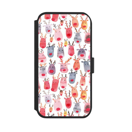 Apple iPhone 11 NIVOflip  Niedliches Rentieraquarell