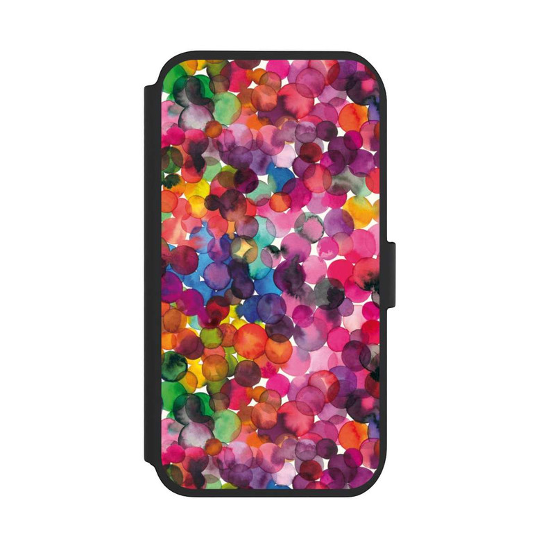 iPhone 11 NIVOflip Überlappende Aquarellpunkte