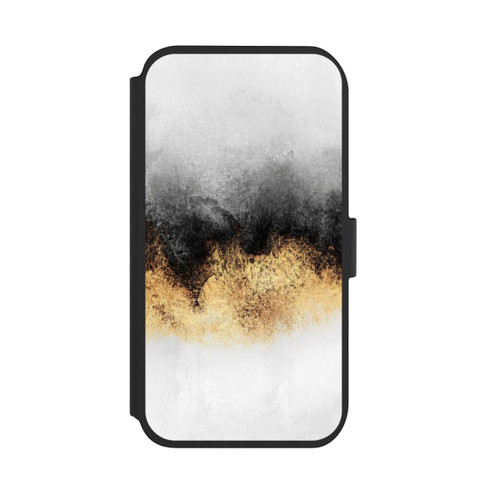 Apple iPhone 11 NIVOflip Grauer Himmelstaub Golddruck