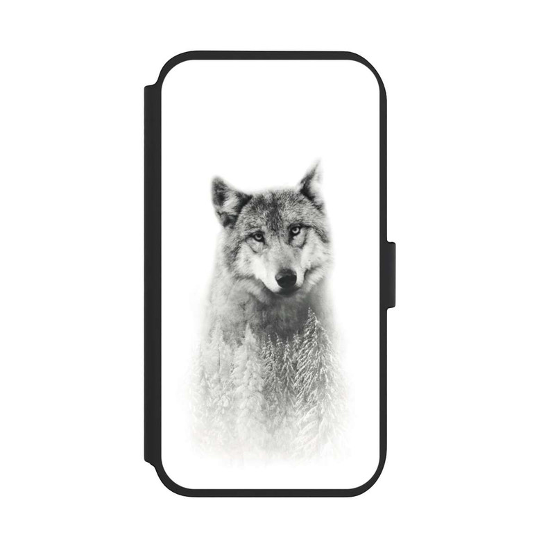 iPhone 11 NIVOflip Der Wolf und der Wald