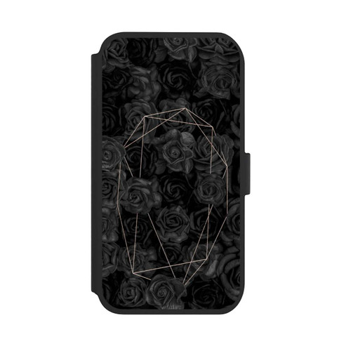Apple iPhone 11 NIVOflip Schwarze Rosen