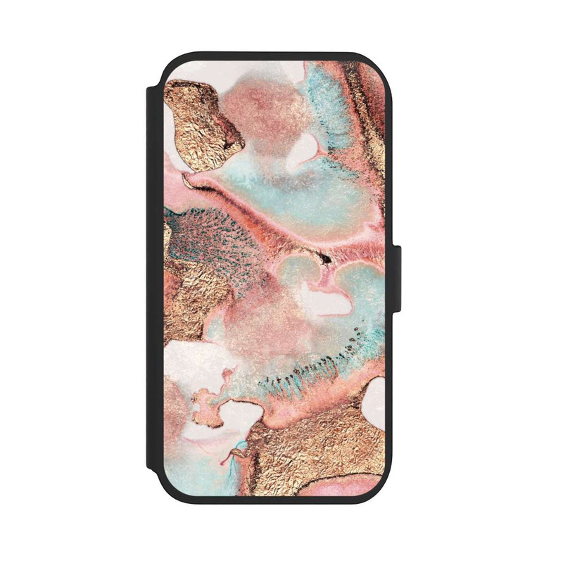 iPhone 11 NIVOflip Joli imprimé doré à l'encre