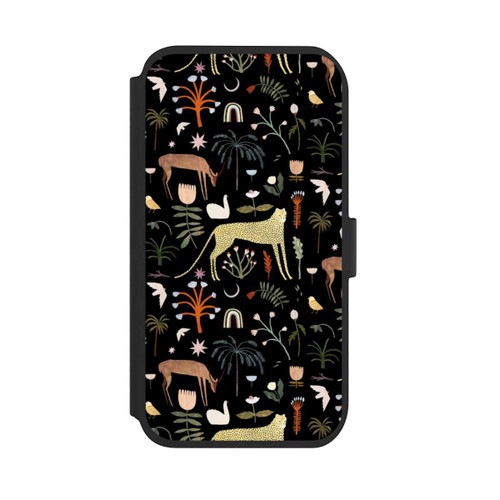 Apple iPhone 11 NIVOflip Wilde Gartenbuchstaben von Léa Le Pivert