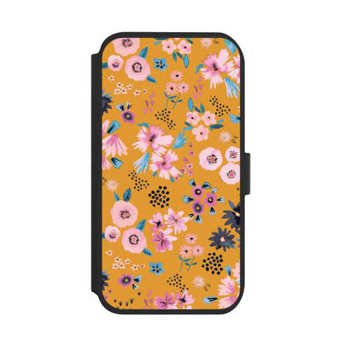 Apple iPhone 11 NIVOflip Kleine Blumen senfgelb