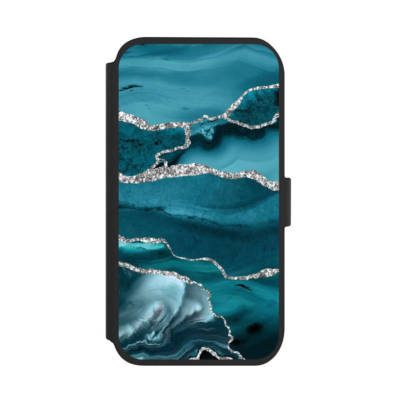 iPhone 11 NIVOflip Gletscher Eis Marmor