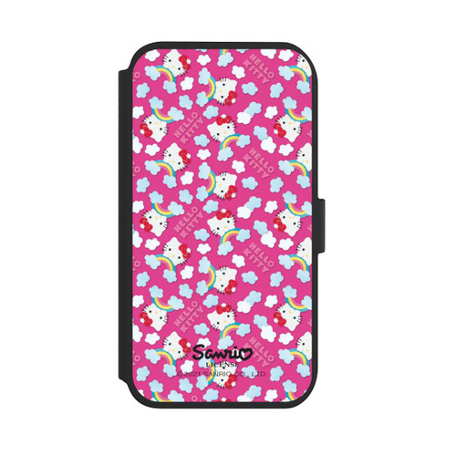 Apple iPhone 11 NIVOflip Hello Kitty Regenbogenmuster