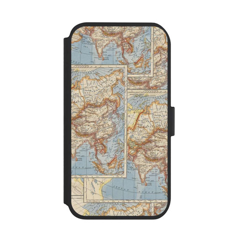 Apple iPhone 11 NIVOflip Weltkarte Vintage