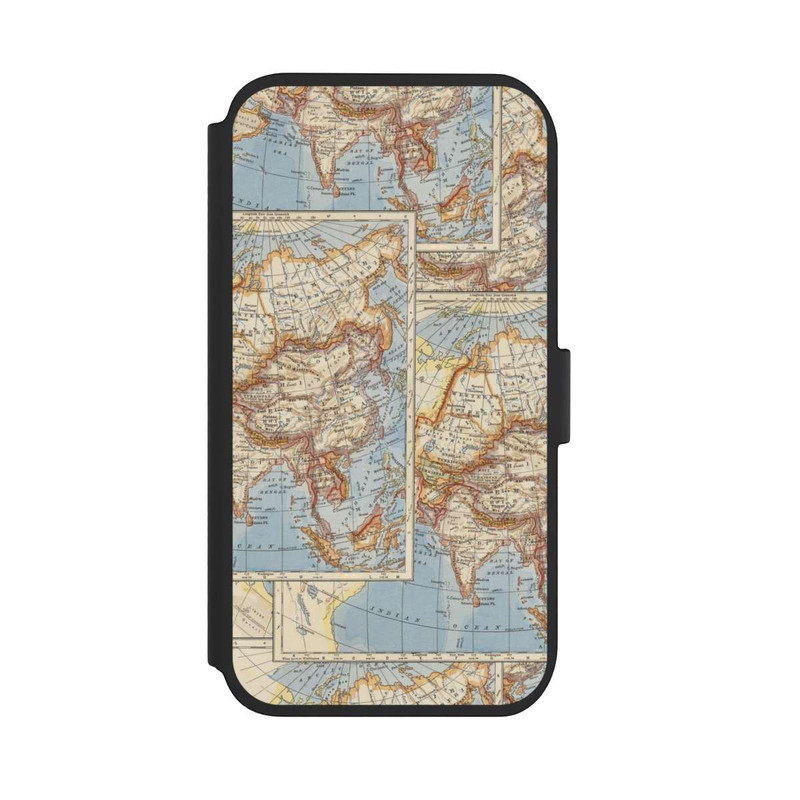 iPhone 11 NIVOflip World Map Vintage