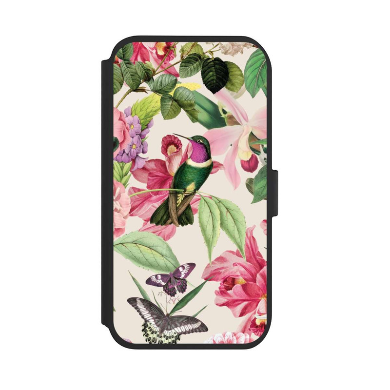 iPhone 11 NIVOflip Kolibris und Rosen
