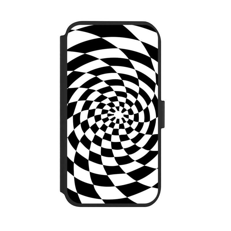 iPhone 11 NIVOflip Illusion en noir et blanc