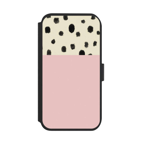Apple iPhone 11 NIVOflip Punkte und Rosa