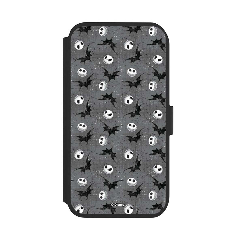 iPhone 11 NIVOflip Jack Grey Pattern Tim Burtons Nightmare before Christmas