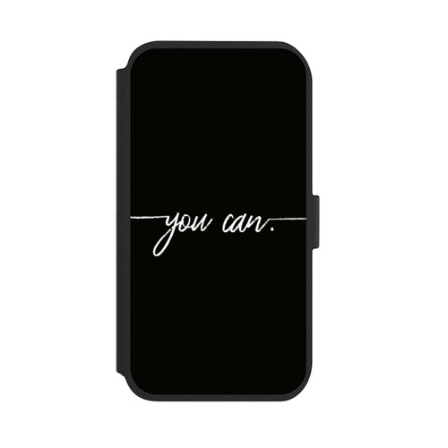 Apple iPhone 11 NIVOflip You Can Schwarz