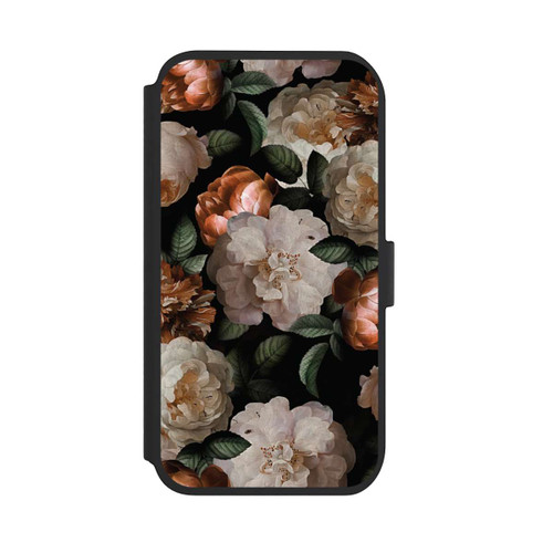Apple iPhone 11 NIVOflip Tapete mit Kupferrosen