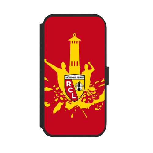 Apple iPhone 11 NIVOflip Tour RCL jaune sur rouge