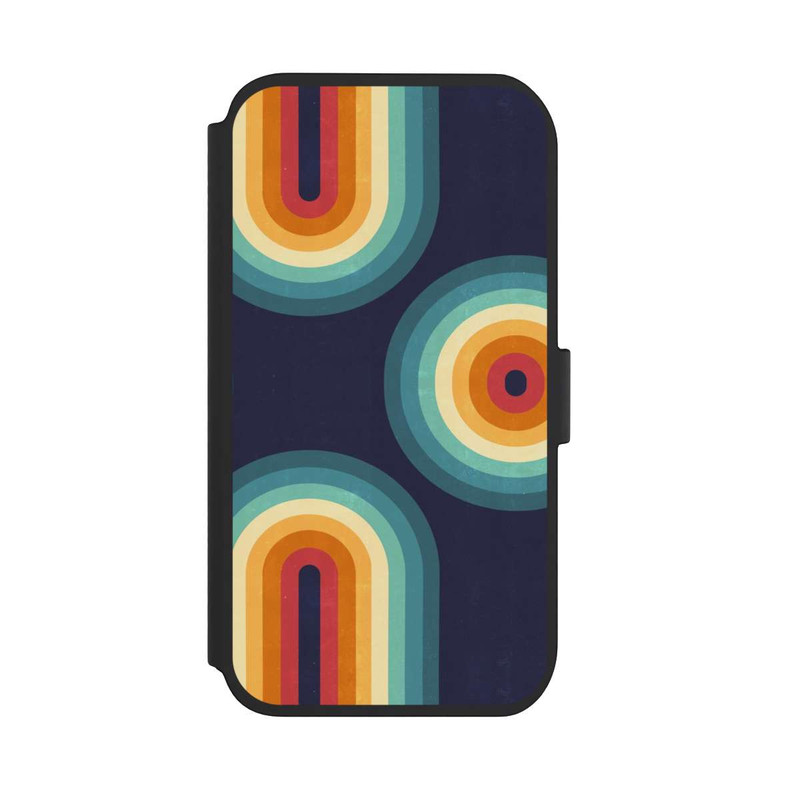 iPhone 11 NIVOflip Double Rainbow on Blue