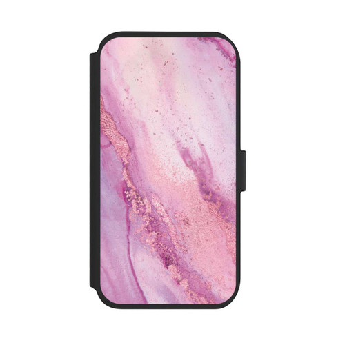 Apple iPhone 11 NIVOflip Lila Marmorwand