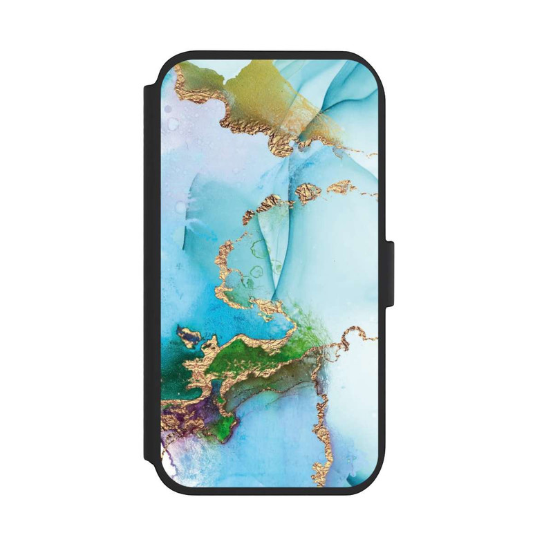 iPhone 11 NIVOflip Colourful Marble Glitterlook