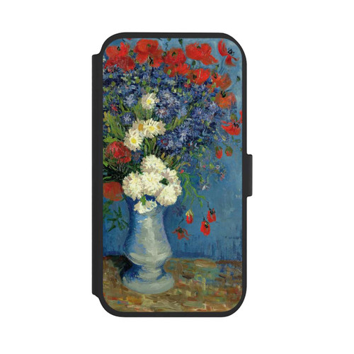 Apple iPhone 11 NIVOflip Stillleben Vase mit Kornblumen und Mohnblumen von Vincent Van Gogh
