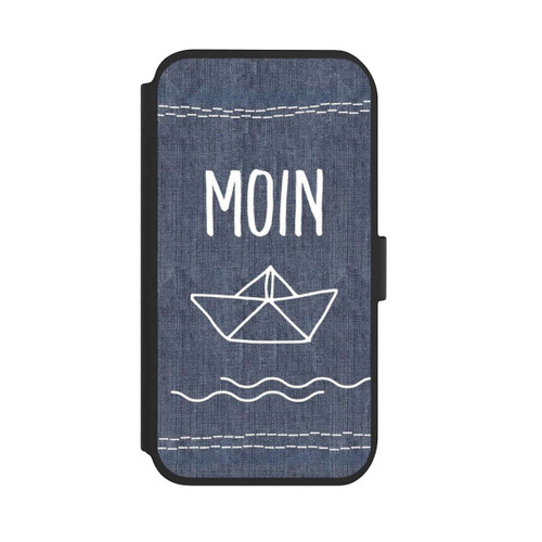 Apple iPhone 11 NIVOflip Moin Schiff Denim
