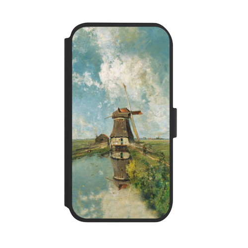 Apple iPhone 11 NIVOflip A Windmill on a Polder Waterway