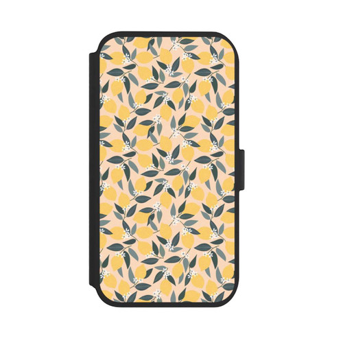 Apple iPhone 11 NIVOflip Rosa Zitronen-Muster