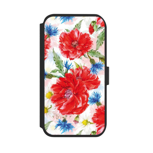 Apple iPhone 11 NIVOflip Sommerwiese Kornblumen Mohn