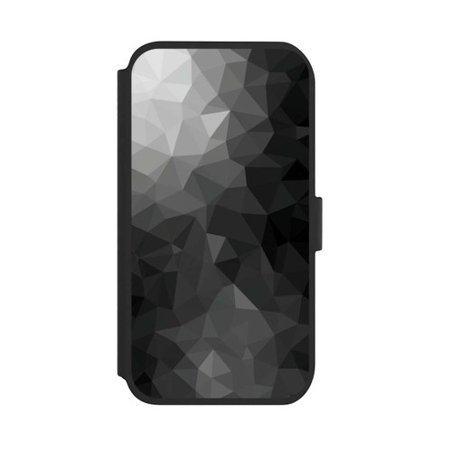 Apple iPhone 11 NIVOflip Polygonales Mosaik Schwarz/Weiß