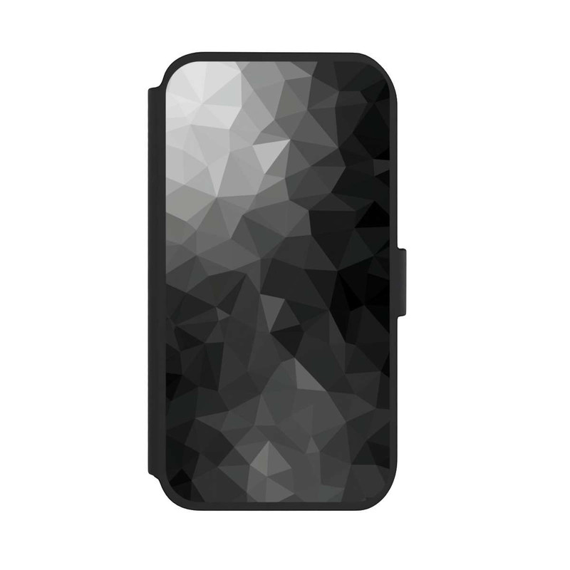 iPhone 11 NIVOflip Polygonal Mosaic black/white