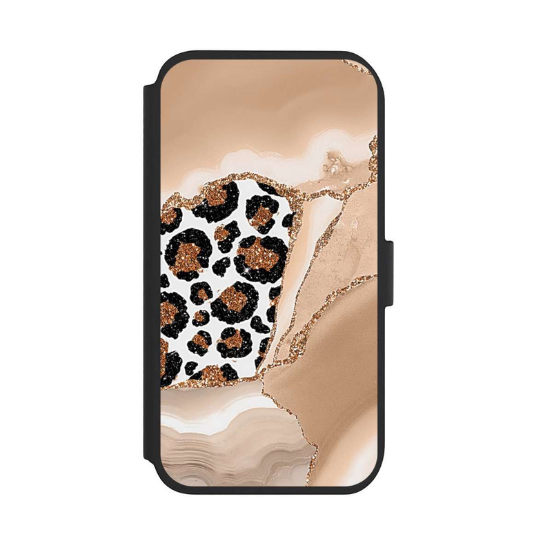 iPhone 11 NIVOflip  Muster und Texturen Hellgold
