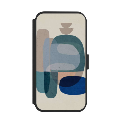 Apple iPhone 11 NIVOflip Pierres n° 3 Bleu