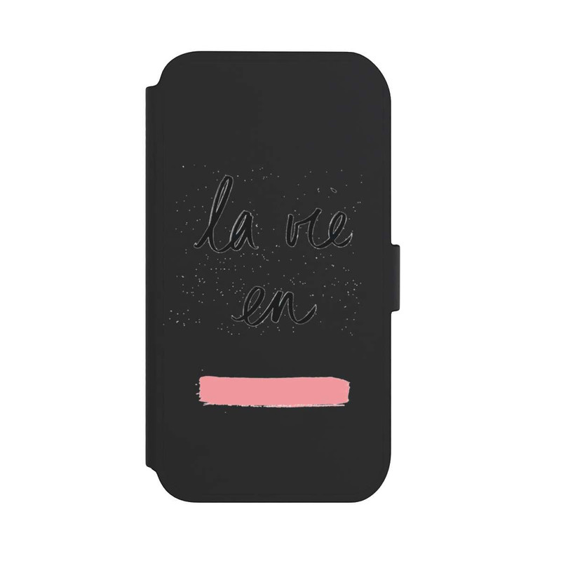 iPhone 11 NIVOflip La vie en Rosa Transparent