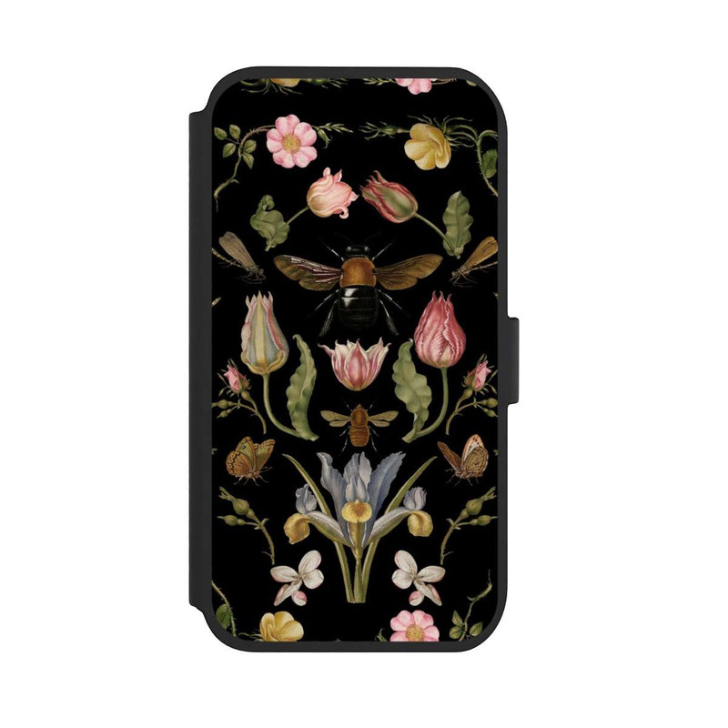 iPhone 11 NIVOflip Wild Flower and Bee Black