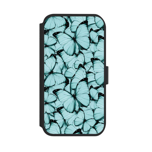 Apple iPhone 11 NIVOflip Teal Butterflies