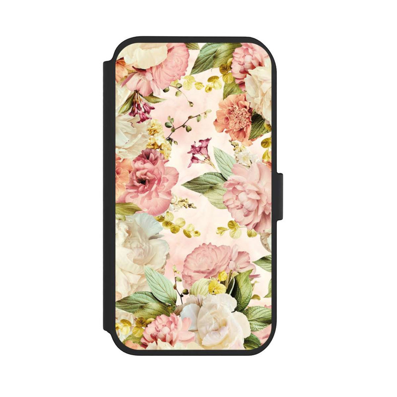 iPhone 11 NIVOflip Flower Frame Peonies beige