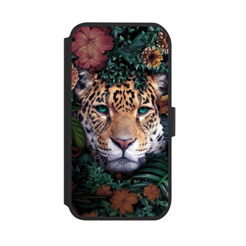 iPhone 11 NIVOflip Jaguar in the jungle green