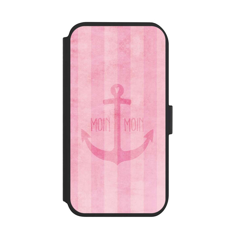 iPhone 11 NIVOflip Moin Moin Stripes Pink