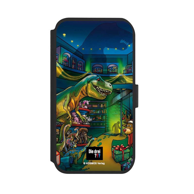 iPhone 11 NIVOflip Die Drei Fragezeichen Dino