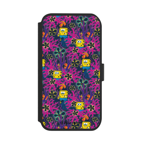 Apple iPhone 11 NIVOflip Spongebob - Coral Muster