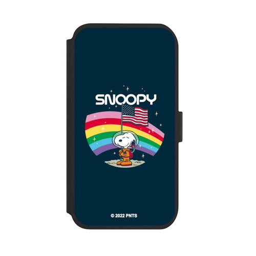 Apple iPhone 11 NIVOflip Snoopy Weltraumreisender Regenbogen