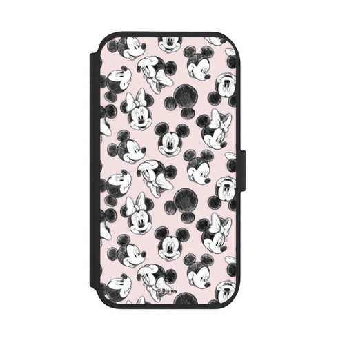 Apple iPhone 11 NIVOflip Minnie &amp; Mickey Viele Gesichter Pink