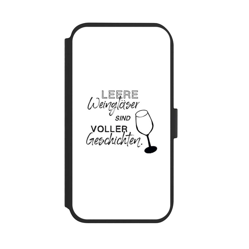 iPhone 11 NIVOflip Leere Weingläser