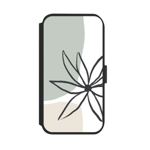 Apple iPhone 11 NIVOflip Blume Minze und Sahne